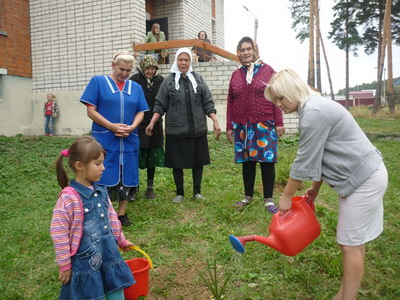 В преддверии Дня пожилых людей...